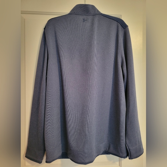 Under Armour Men's Blue Quarter-Zip Shirt XXL (AT-18) - Picture 4 of 7
